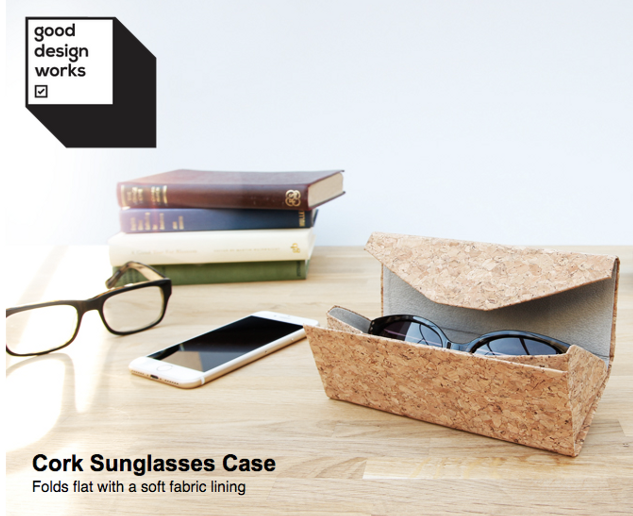 Cork Eyeglass Case