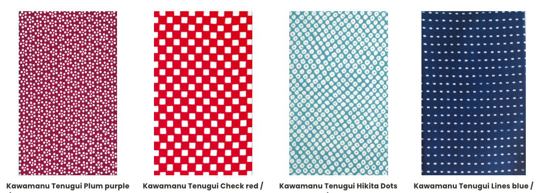 Studio Brillantine Add Japanese Flair to your Space -Tenugui Japanese Cloth from Kawamanu