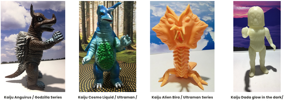 studio Brillantine Father's Day Gift Ideas Kaiju collectibles
