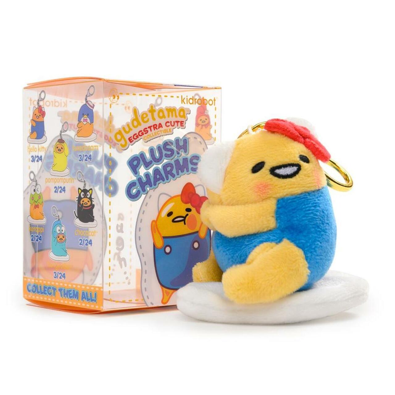 studio brillantine gudetama plush charm