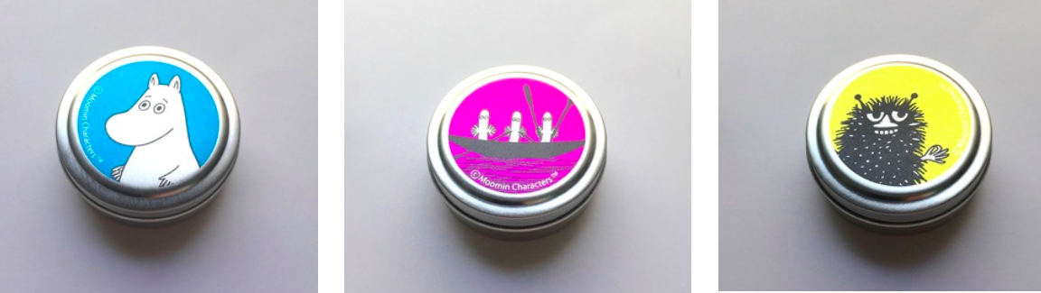 studio brillantine moomin round tin