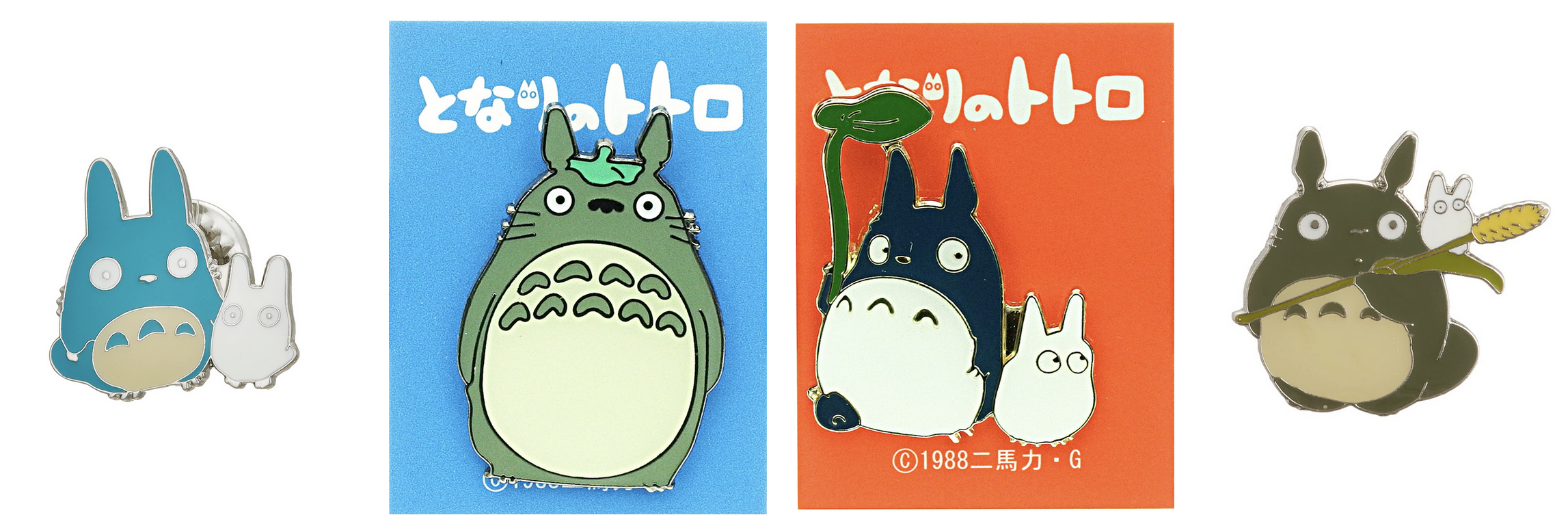 Totoro Enamel Pin Collection